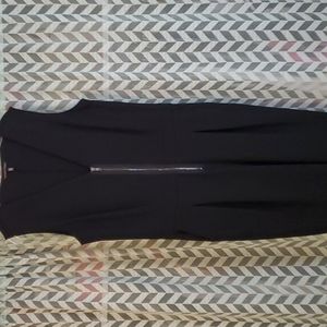 VS black zip front jumpsuit  - sz. L